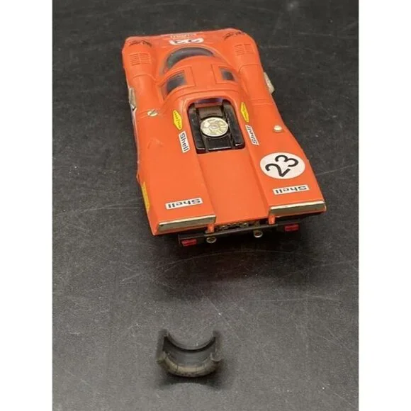 SCX Porsche 917 C46 #23 Red Slot Car Vintage PARTS - Picture 6 of 12